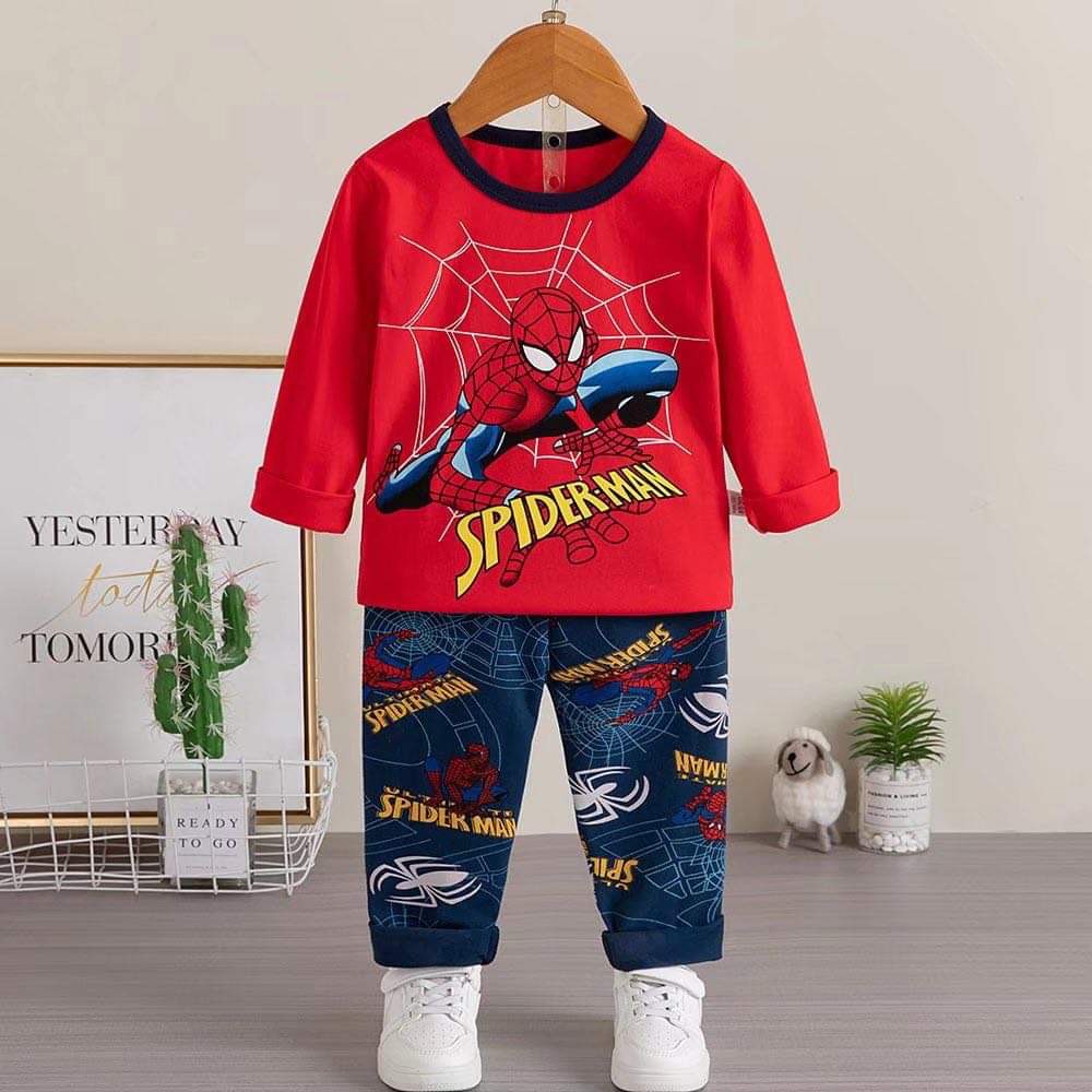 (26-36kg) Đồ bộ quảng châu xuất Hàn - Bộ dài tay thu đông xuất Hàn cho bé trai (chọn mẫu)