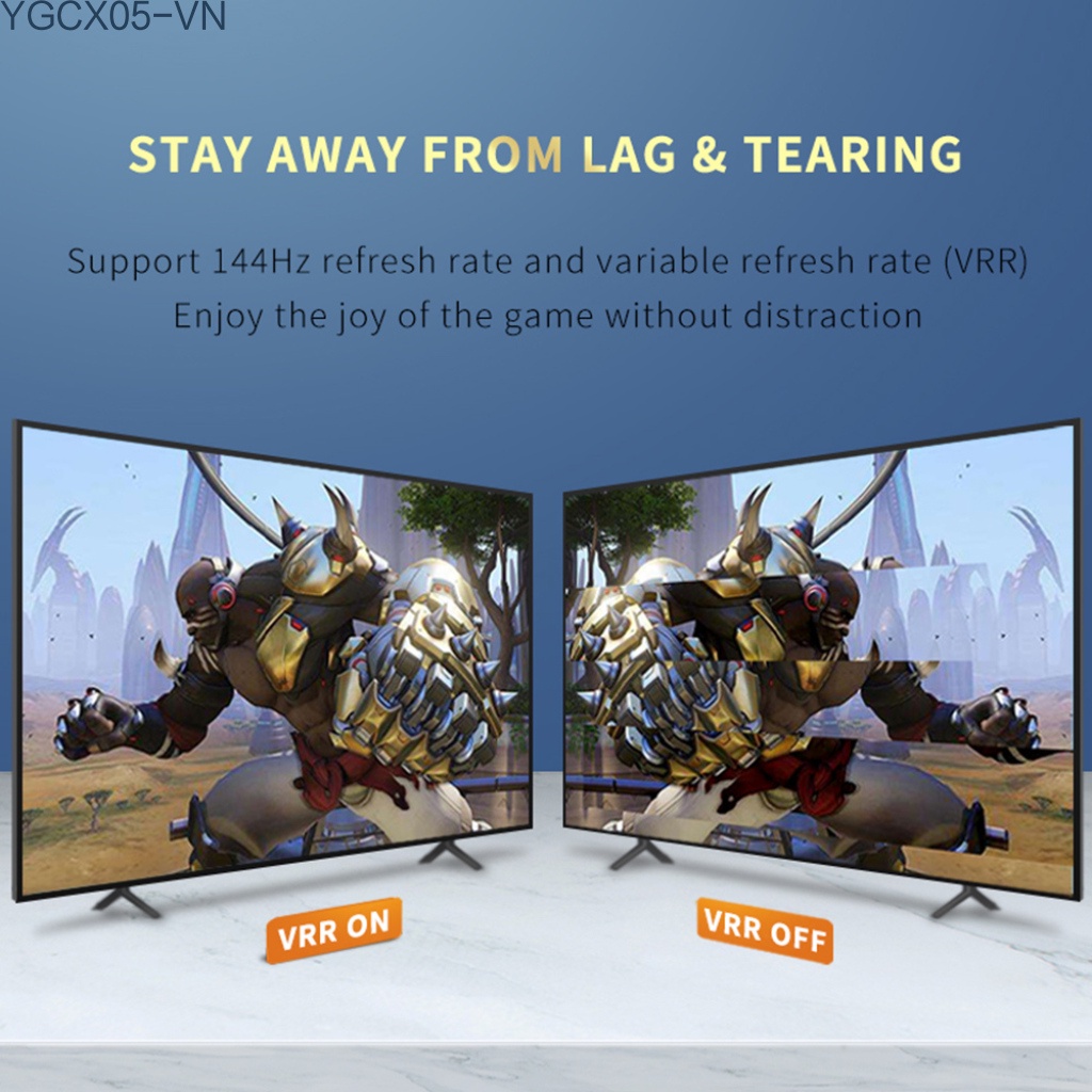 Dây Cáp Chuyển Đổi Hdmi 2.1 8k Hd 1 / 1.5 / 2 / 3m 48gbps Hdmi Cho Ps5 Tv Notebook | BigBuy360 - bigbuy360.vn