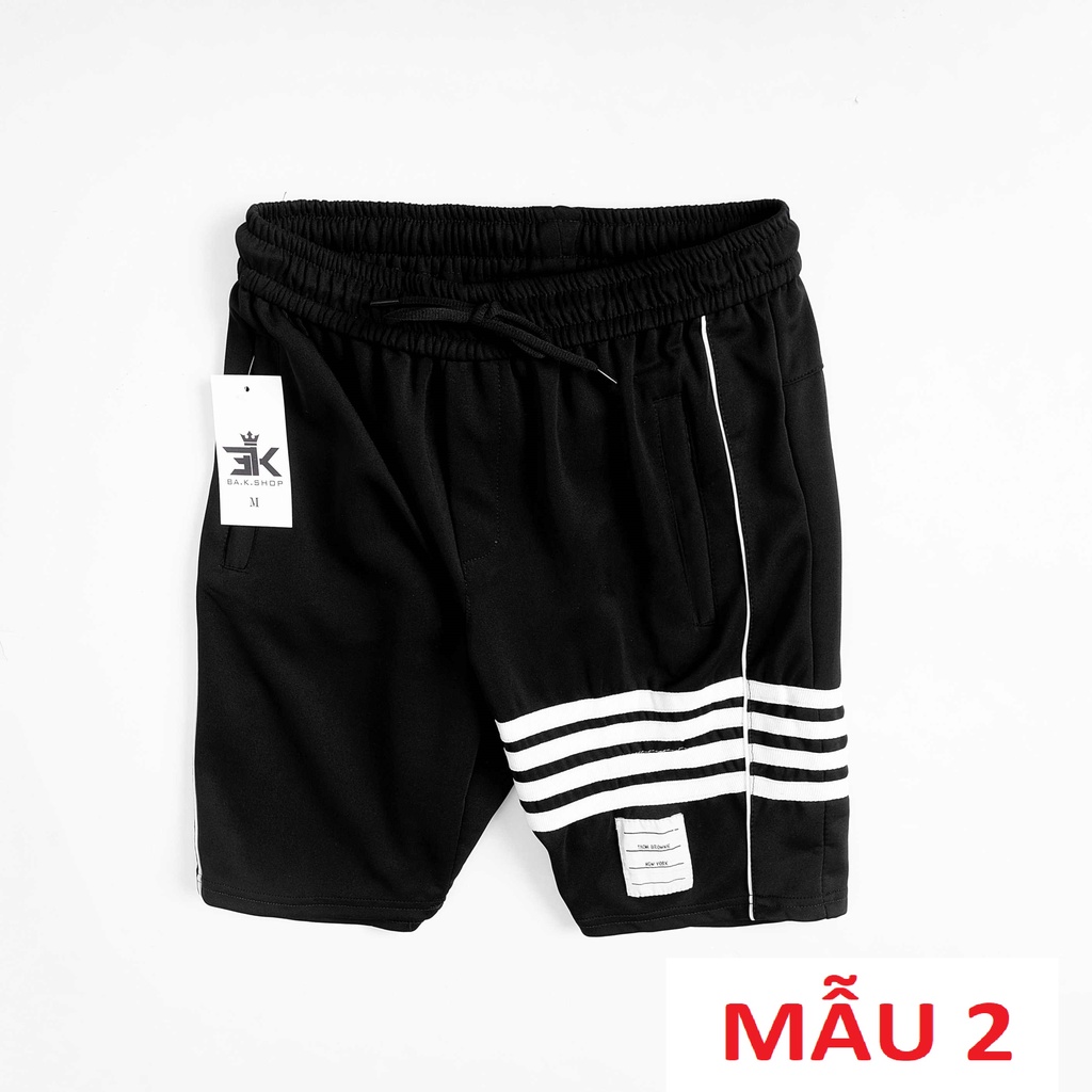 Quần short thể thao nam mùa hè vải u mì mềm mịn