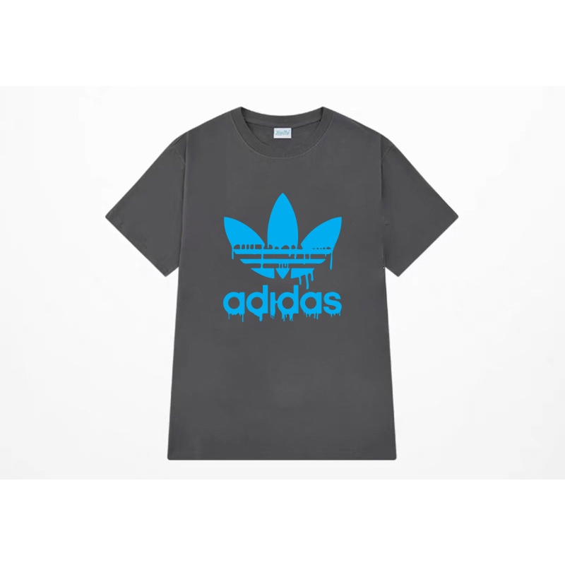 Áo Thun Addas Chữ 100% Cotton, Áo Phông Form Rộng Unisex Cho Nam Và Nữ. .