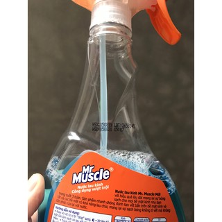 Nước lau kính Mr Muscle