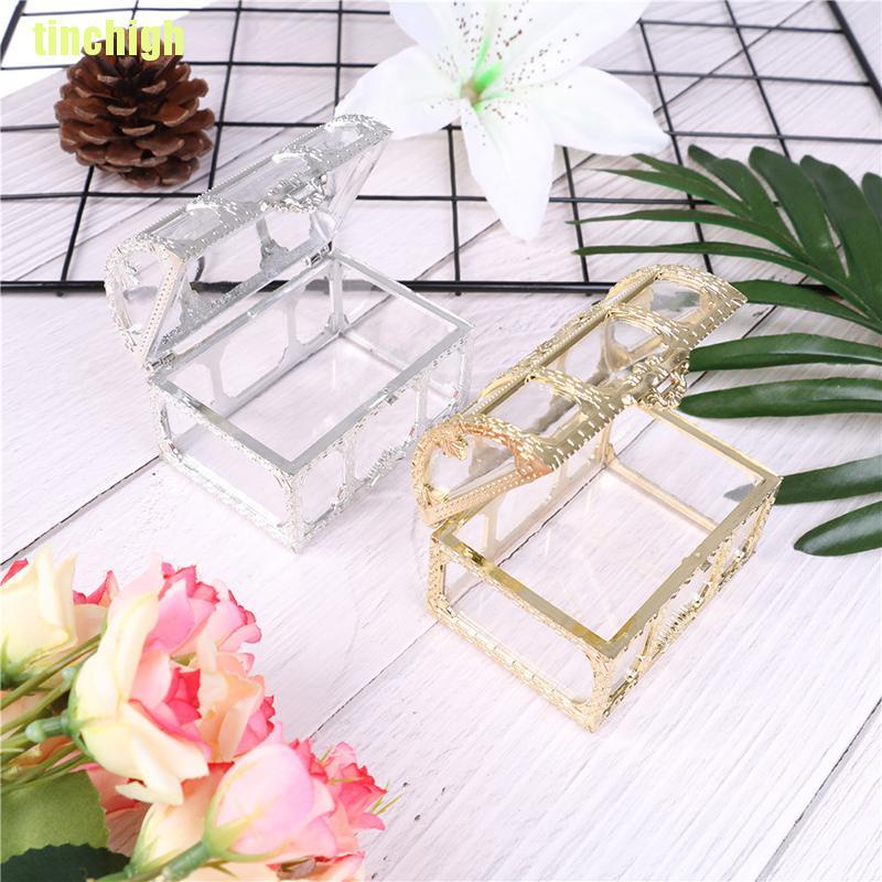 Hộp kẹo màu vàng bạc đựng socola cho tiệc cưới / sinh nhật