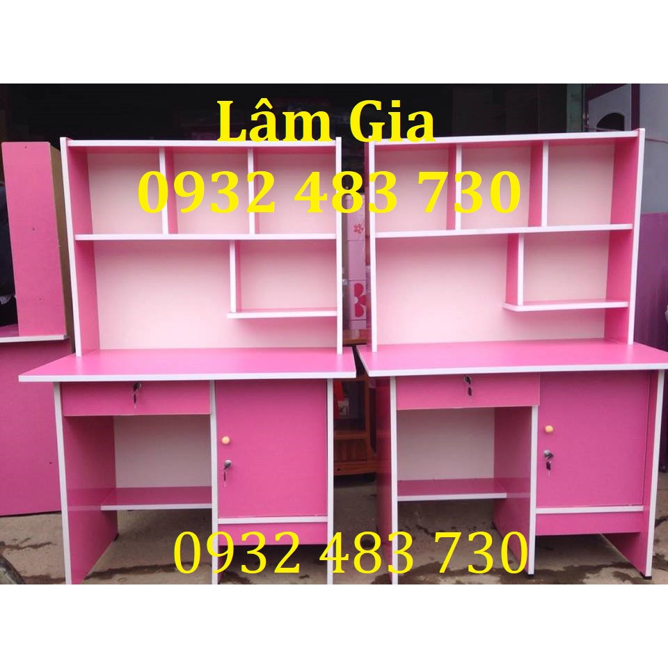 Bàn học sinh có kệ sách giá rẻ_0932483730