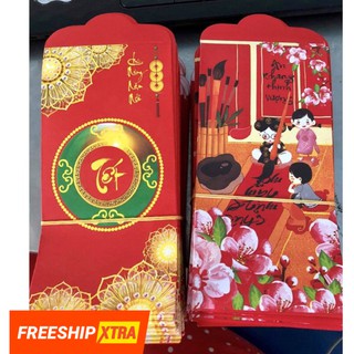 Combo 10 bao lì xì 2021 ( xưởng in lì xì rẻ nhất toàn quốc )