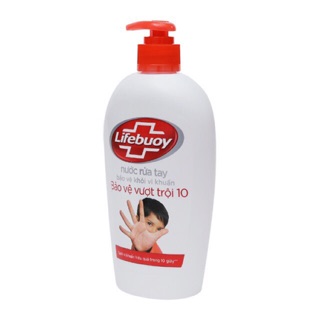 Nước Rửa Tay Lifebuoy Bảo Vệ Vượt Trội 500ml (Đỏ)
