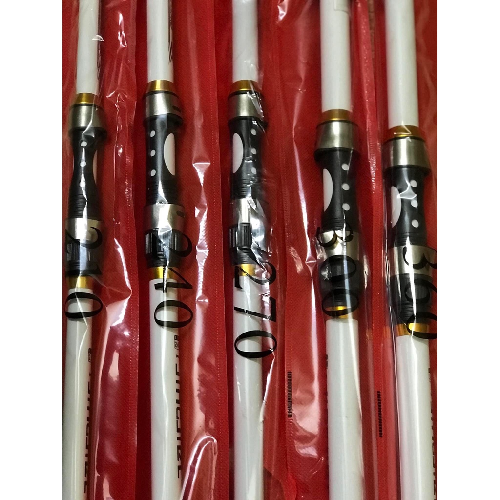 Cần câu máy MAX PRO màu trắng sang chảnh  Chuyên câu lăng xê, lục đầu cần .Đơn trợ máy thu gọn 60-70-80cm