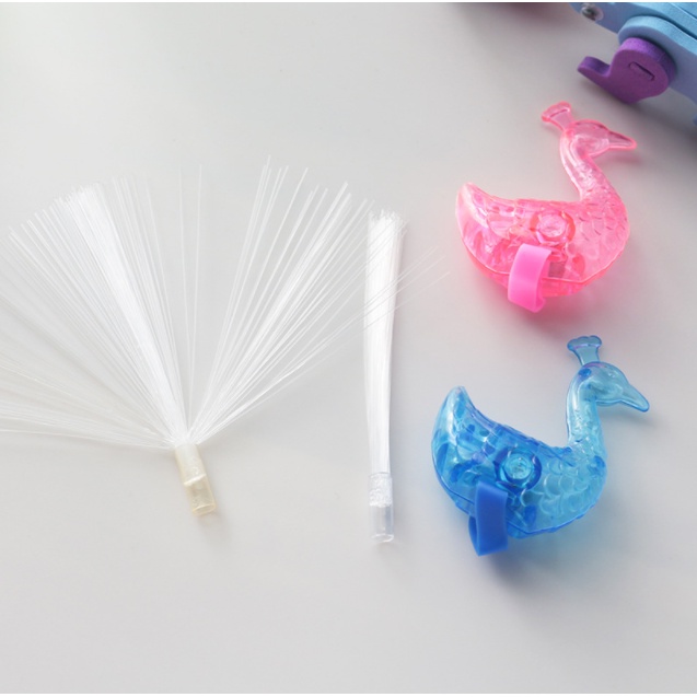 Nhẫn Hình Con Công Có Đèn LED Phát Sáng Lấp Lánh [Đồ Chơi Trẻ Em]