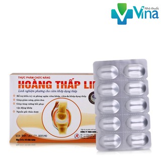 HOÀNG THẤP LINH - Hỗ Trợ Viêm Khớp Dạng Thấp 3 vỉ x 10 viên
