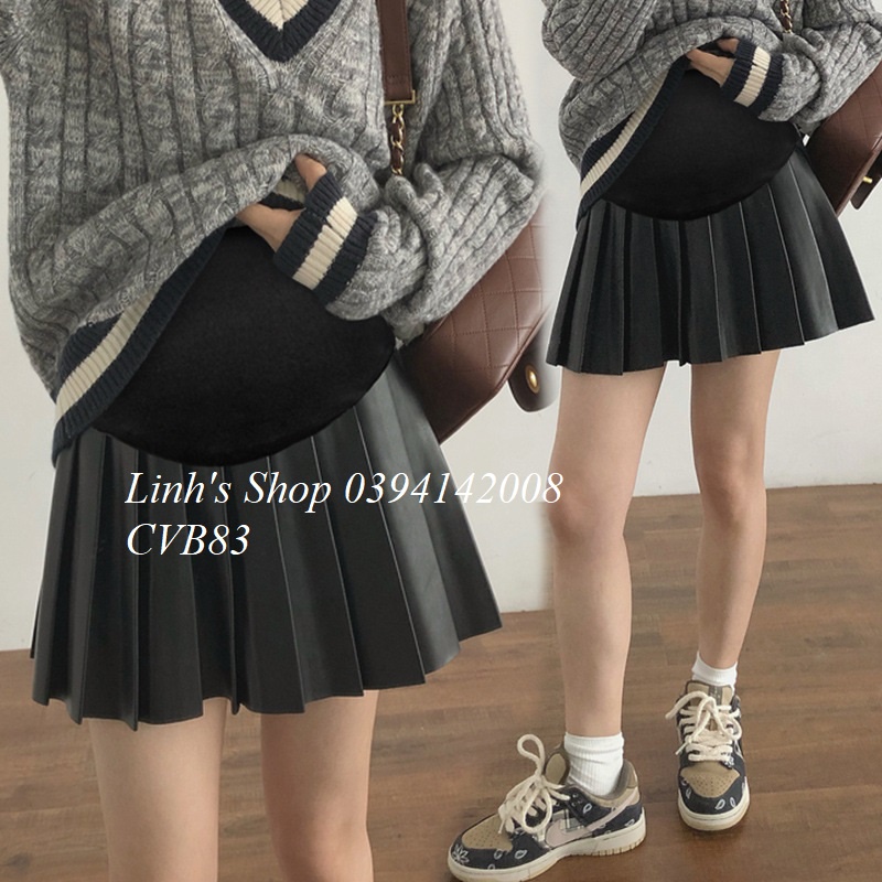 Chân Váy DA Bầu Xinh CVB83