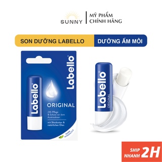 Son dưỡng môi Labello Original giúp môi mềm mịn, ngăn ngừa nứt nẻ