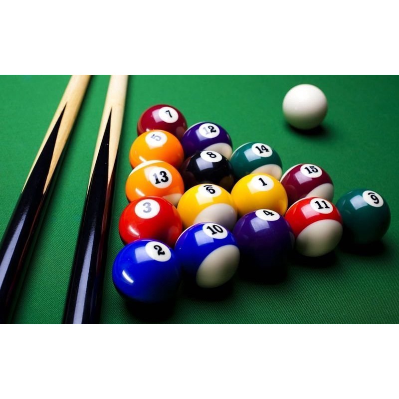 Bộ 16 bóng bi-a mini  cho bé