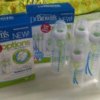 Set bình sữa Dr Brown Option cổ nhỏ