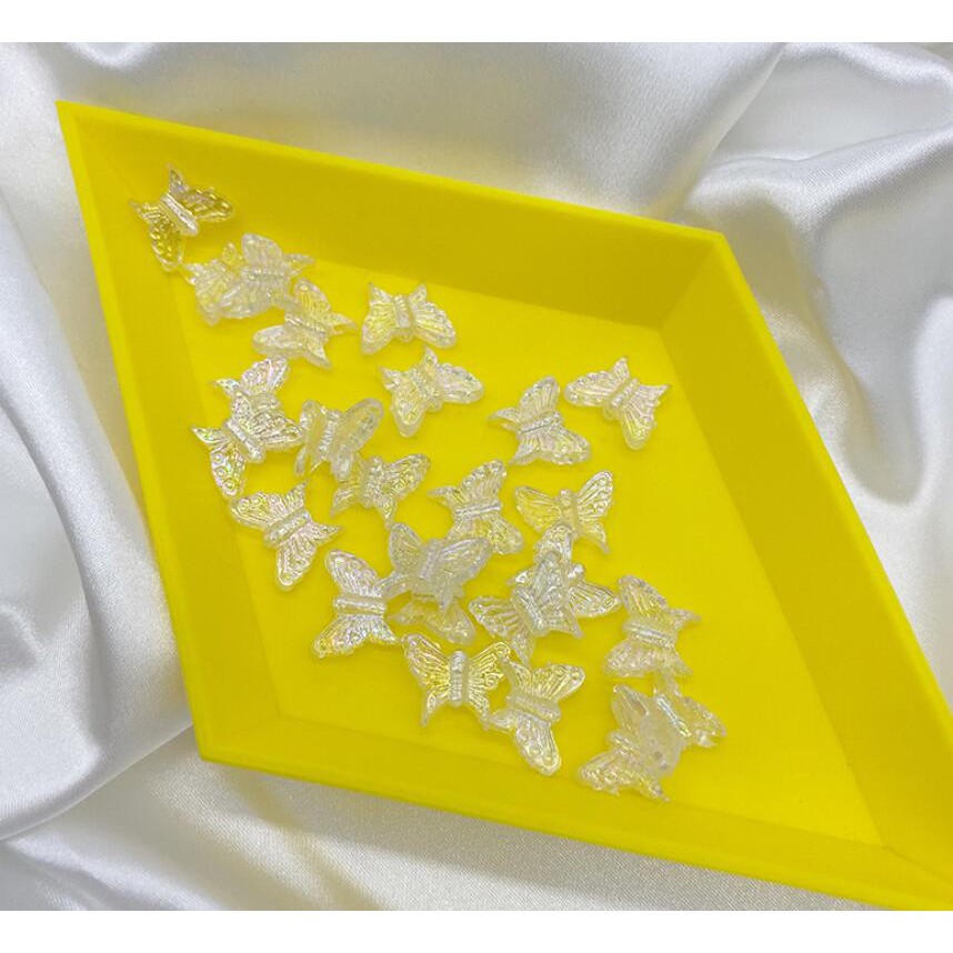 Bộ 30 Hạt Xỏ Lỗ Nhiều Màu Sắc Bằng acrylic 1.5mm y1415