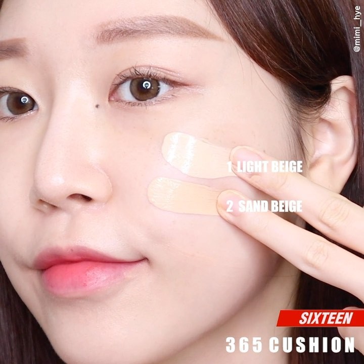 (T.LÝ 10/2022) Phấn Nước Dưỡng Ẩm 16Brand By Chosungah 365 Cushion SPF50+/PA+++