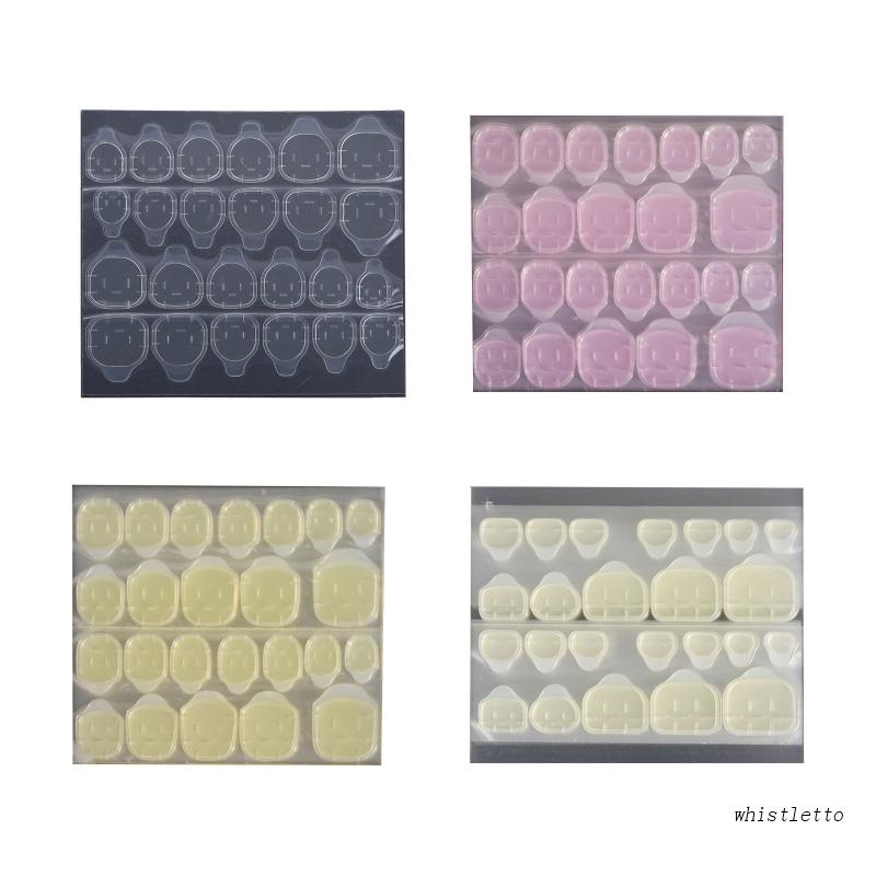 Miếng Dán Trang Trí Móng Tay Hai Mặt Trong Suốt Siêu Dính Tiện Dụng