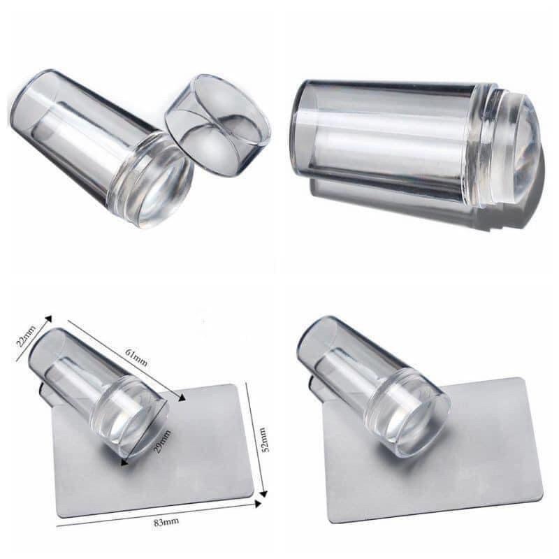 Con dấu in móng tay, Khuôn in trang trí móng dụng cụ in hình, con dấu fen đầu móng - Phụ Kiện Nail