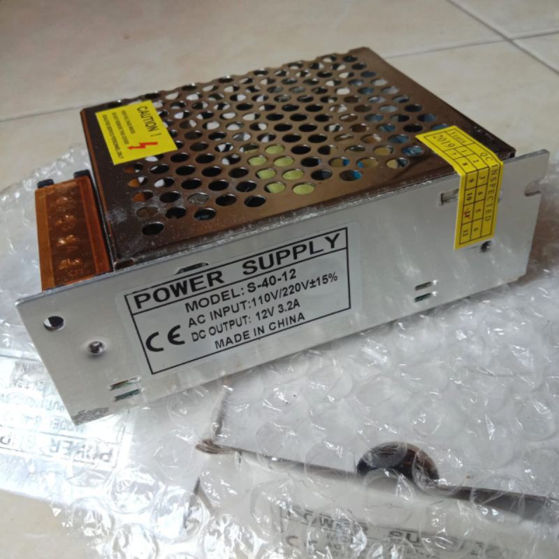 Nguồn Cấp Điện S-40-12 12v 3a 40w Chuyên Dụng