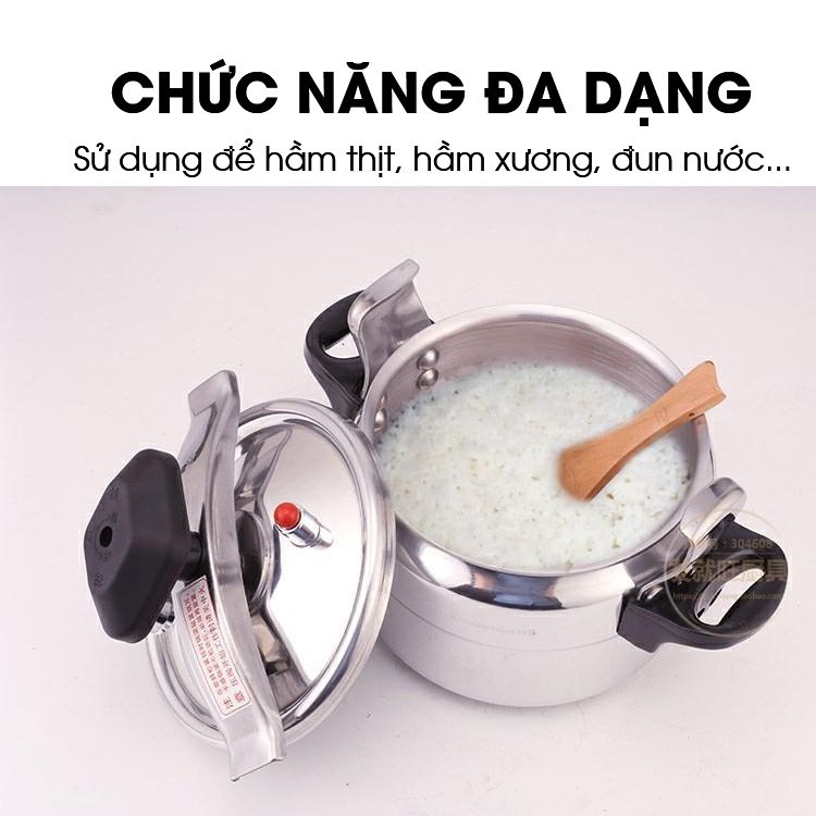 [Mã ELHADEV giảm 4% đơn 300K] Nồi Áp Suất Đa Năng Dung Tích 4 Lít, 5 Lít Và 7 Lít, Bền Đẹp, Sử Dụng Trên Mọi Loại Bếp