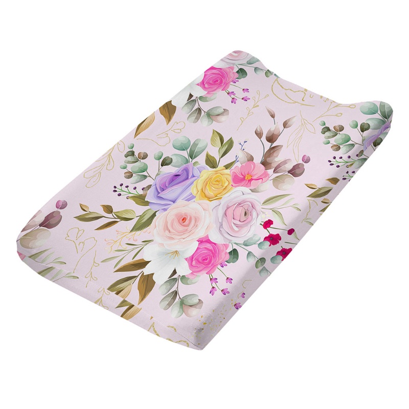 Tấm lót bằng vải cotton mềm mại thay tã cho bé