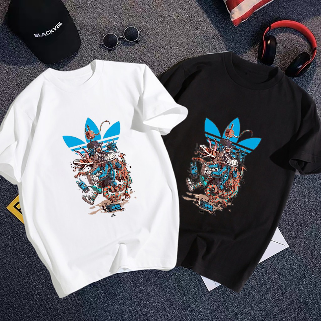 Áo thun unisex ngắn tay không cổ nam nữ đẹp AD bao ngầu (Nhận in áo thun theo yêu cầu) | BigBuy360 - bigbuy360.vn