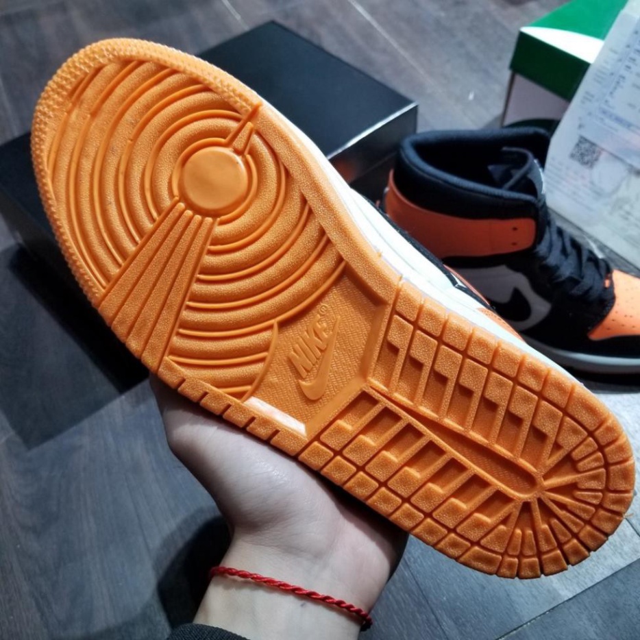 [FREE SHIP] Giày sneaker JD1 cổ cao cam đen, Giày 𝐉𝐨𝐫𝐝𝐚𝐧 𝟏 cam cao móc đen nam nữ full box + tặng dây | WebRaoVat - webraovat.net.vn