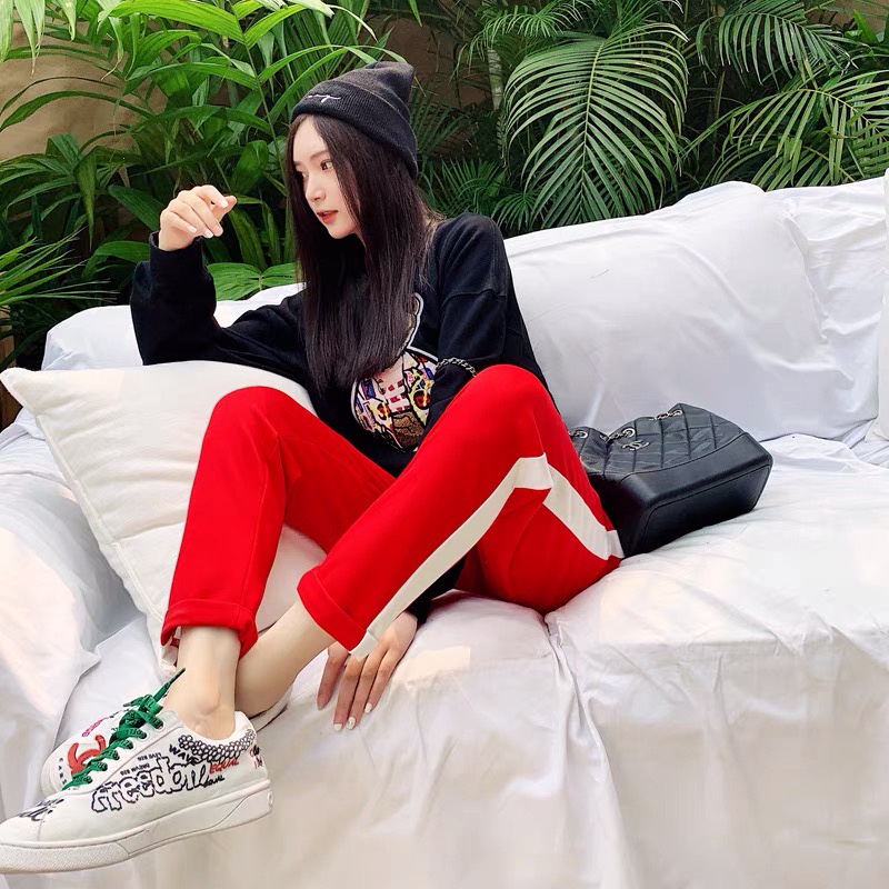 Quần line quần sọc thể thao nhiều màu dáng xuông Forgirl năng động