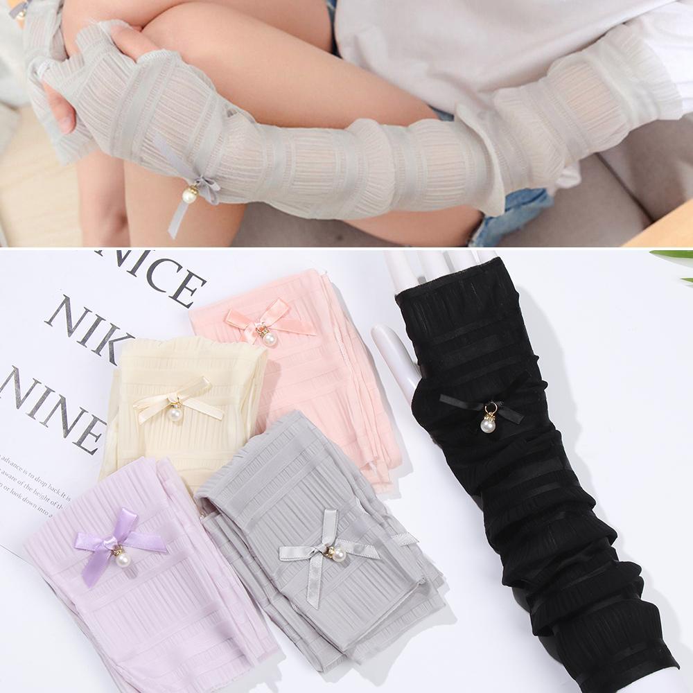 Găng Tay Chống Nắng Bảo Vệ Cánh Tay Khi Đạp Xe Cho Nữ
