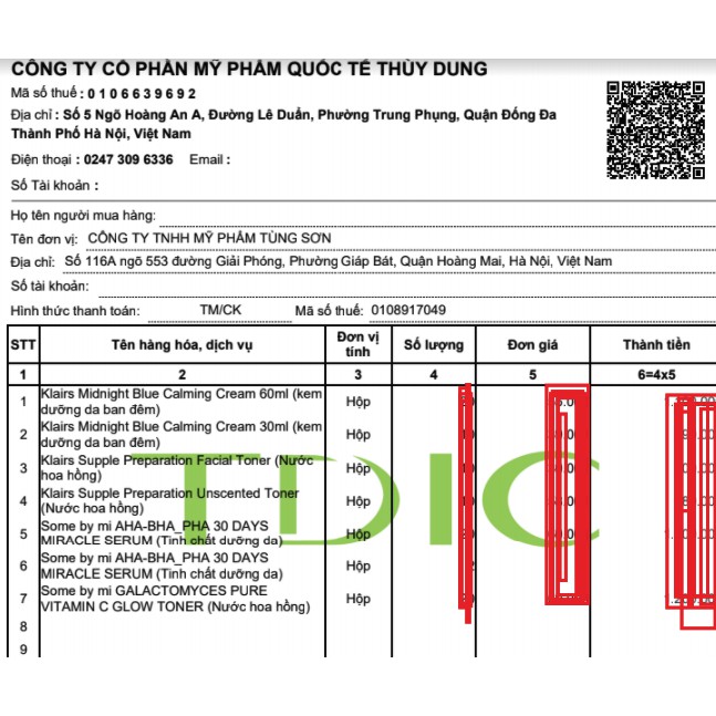 Toner Klairs loại mới