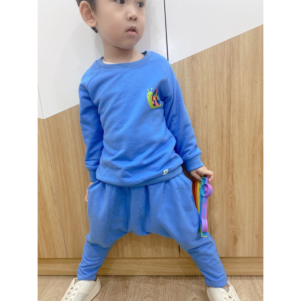Lillte Love - Bộ nỉ cho bé trai, bé gái từ 6 tháng đến 4Y