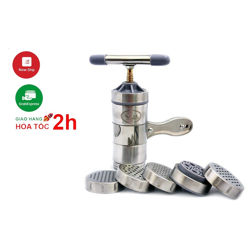 Máy làm bún inox 5 lưỡi cắt