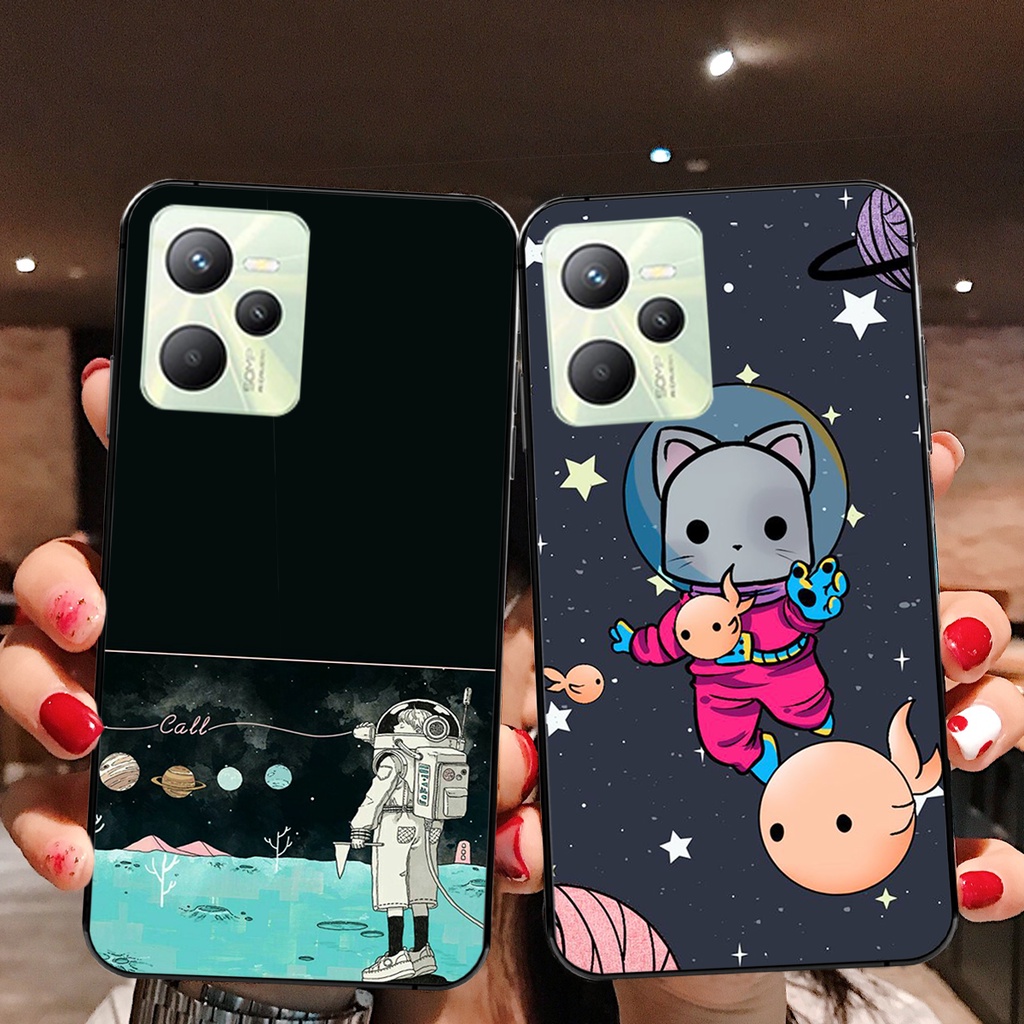 Ốp lưng Oppo A76 - Oppo A36 - Realme C35 ốp phi hành gia đẹp ốp chất lượng