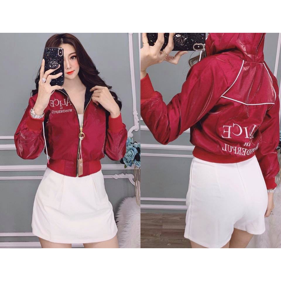 [ FREE SIZE ] ÁO KHOÁC ALICE VIỀN LƯNG SANH CHẢNH | BigBuy360 - bigbuy360.vn