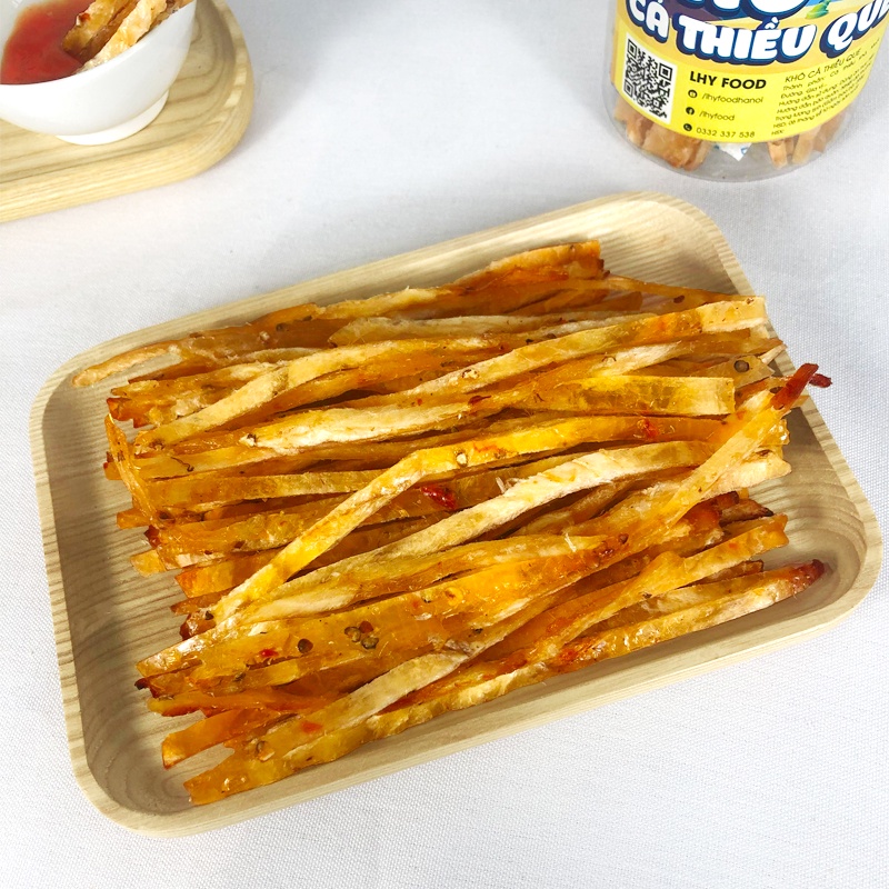 Khô cá thiều que🍟FREESHIP🍟 200g đồ ăn vặt Hà Nội vừa ngon vừa rẻ LhyFood