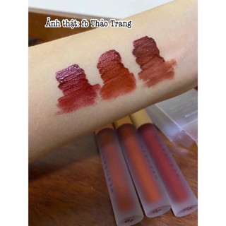 [ORDER] SET SON FLUFFY LIP GLAZE sẵn 2set