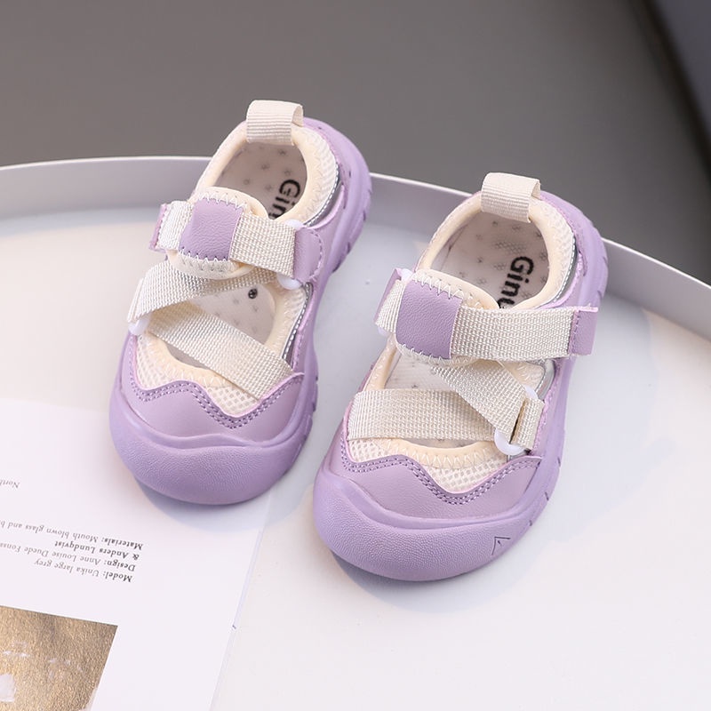 Giày Sandal Đế Mềm Thoáng Khí Thoải Mái Dành Cho Bé 0 Đến 1-2 Tuổi