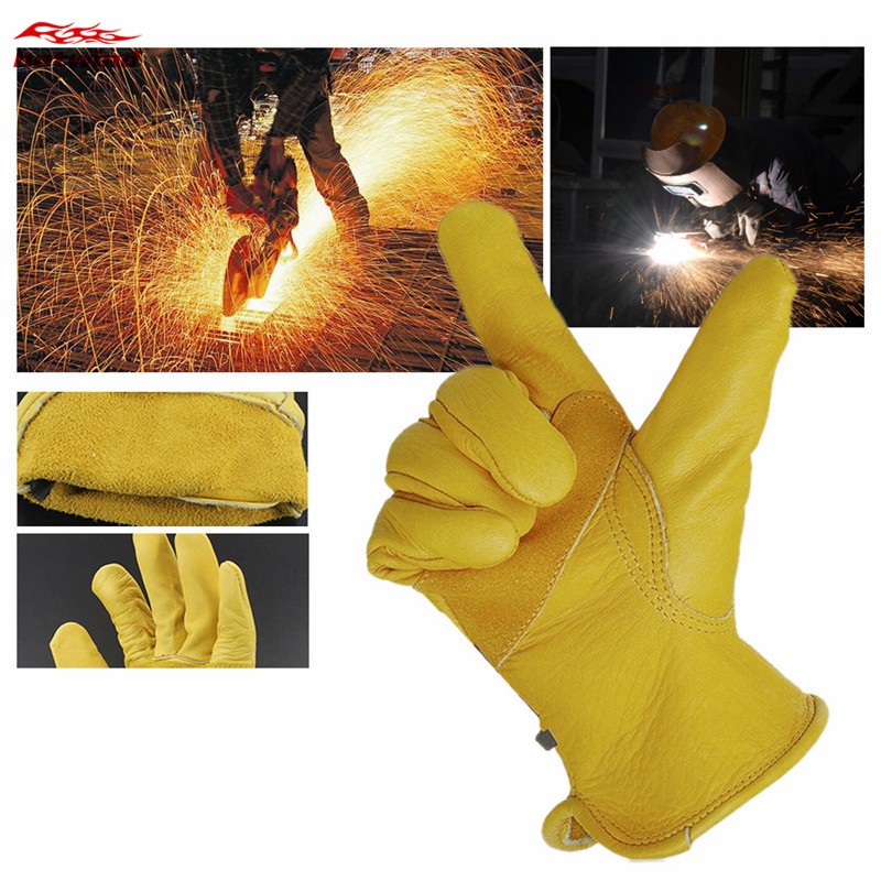 Găng tay chống trượt chuyên dụng cho thợ hàn kèm bộ phụ kiện