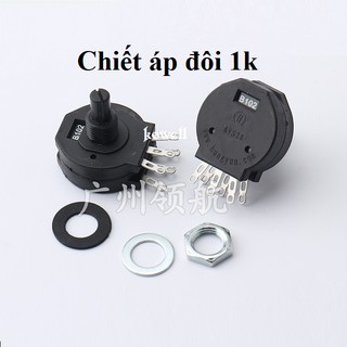 Chiết áp máy hàn điện tử B102  B472 loại 1 tầng 2 tầng Linh kiện điện tử