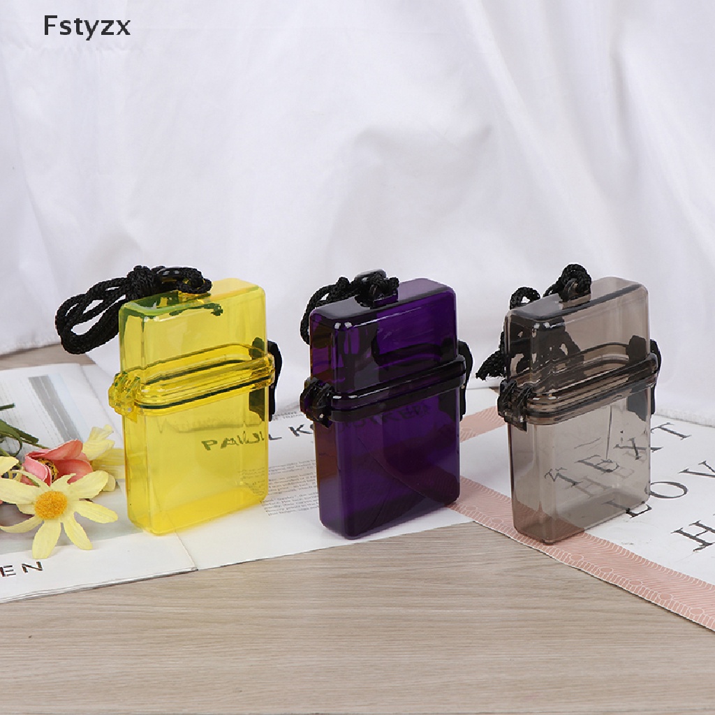 Fstyzx 1PC Outdoor Waterproof Pockets Key Money Storage Box Case Holder Plastic Case FY | BigBuy360 - bigbuy360.vn