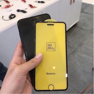 Kính cường lực Baseus IPHONE 7 Plus/ 8 Plus Chống bụi màng loa - Full màn hình 3D Chính hãng