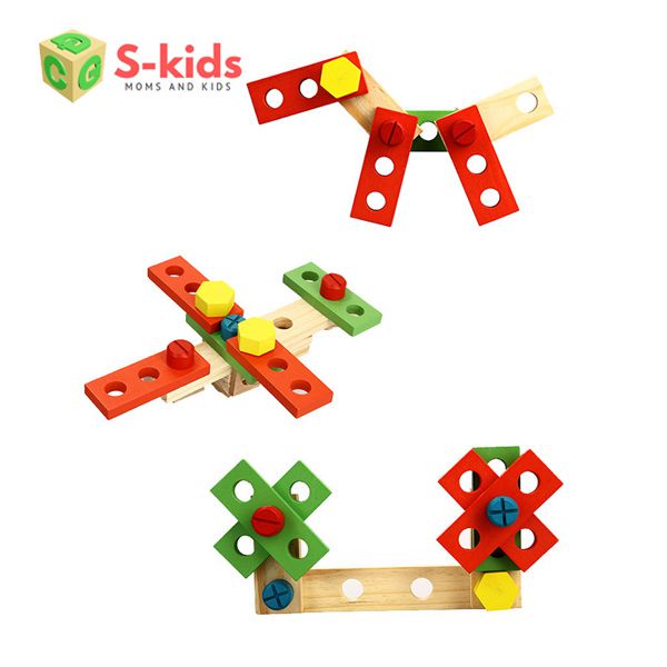 [Mã LIFETOYS1 giảm 30K đơn 99K] Đồ Chơi Gỗ S-Kids, Bộ Dụng Cụ Sửa Chữa.