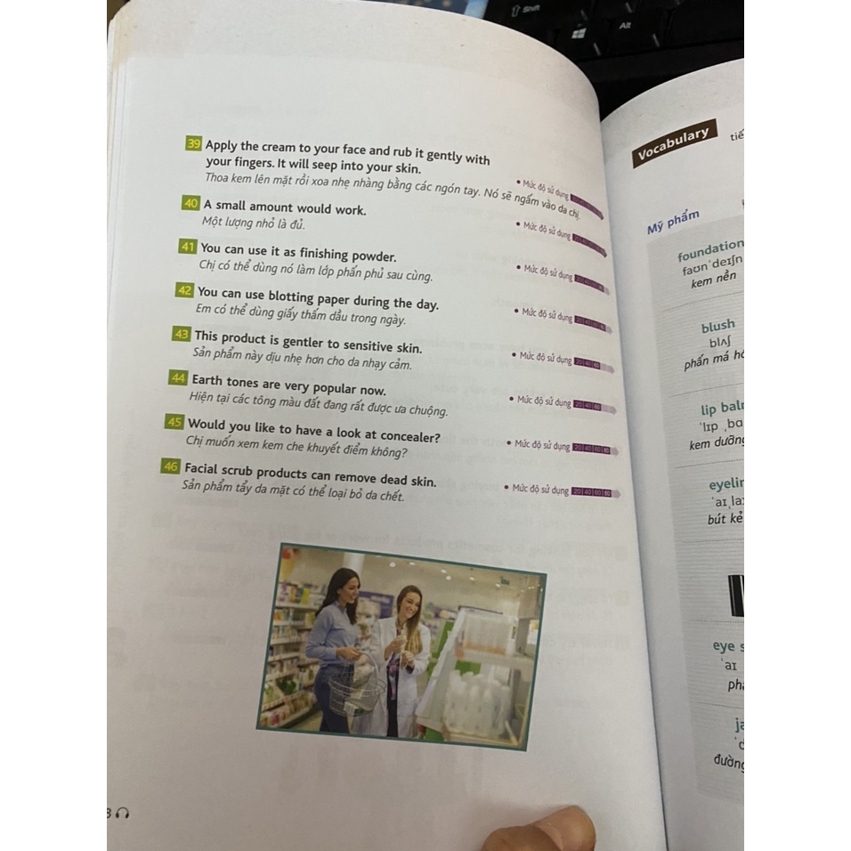 Sách - Tiếng anh cho ngành dịch vụ - Kèm CD ( Nhân trí Việt )