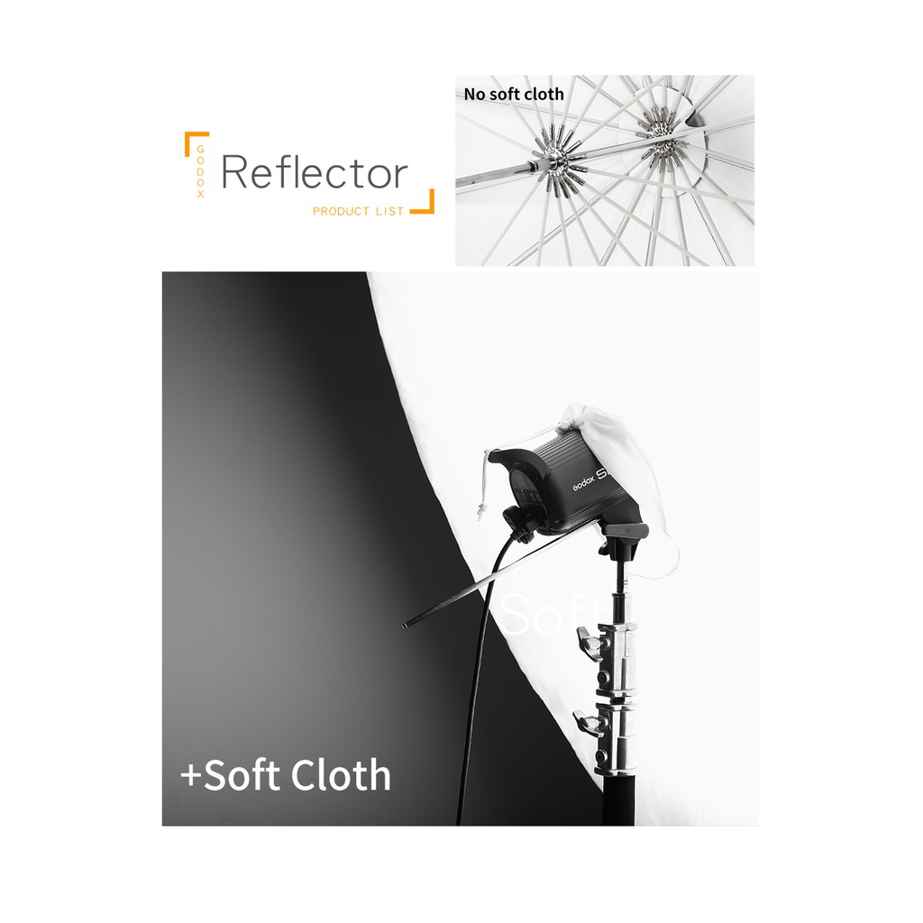 Dù xuyên sáng 150cm - 16 cạnh Godox UB-L2