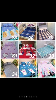Bộ ga chun kèm 2 vỏ gối