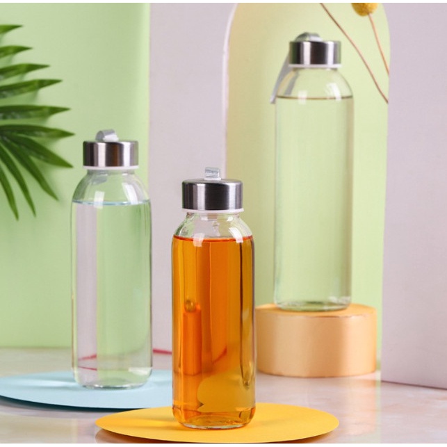 Chai thủy tinh Hogi dùng đựng nước uống, chai thủy tinh dung tích 200ml | BigBuy360 - bigbuy360.vn