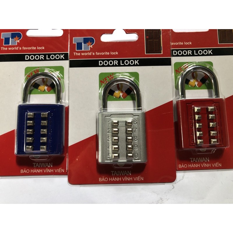 Ổ khoá 10 số mini TP,ổ khoá vali bảo vệ hành lý ,tủ đồ cá nhân