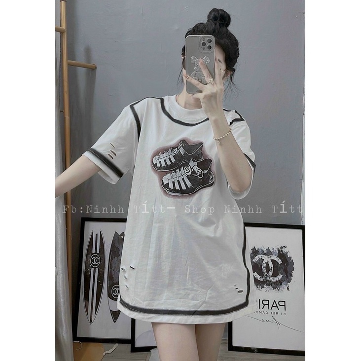 Áo Thun Nữ Quảng Châu Chất Mềm Mịn Mát Unisex