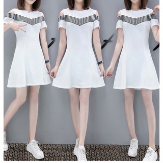 HÀNG NHẬP- ĐẦM THUN XÒE CUTOUT