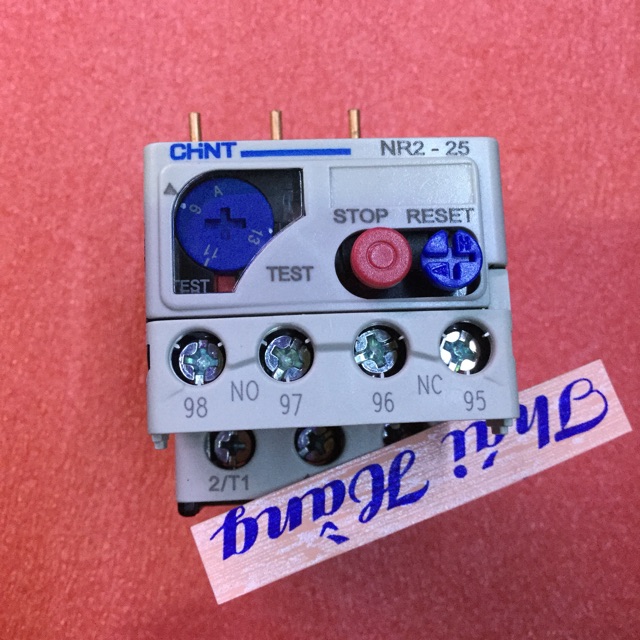 Relay điều chỉnh nhiệt NR2-25(từ 9-13A)chính hãng