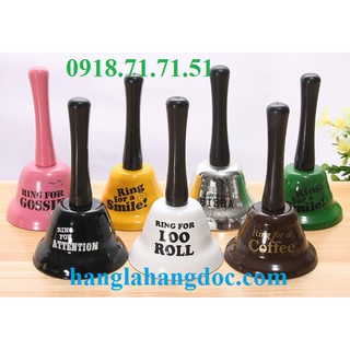 Chuông lắc cầm tay nhiều màu độc đáo
