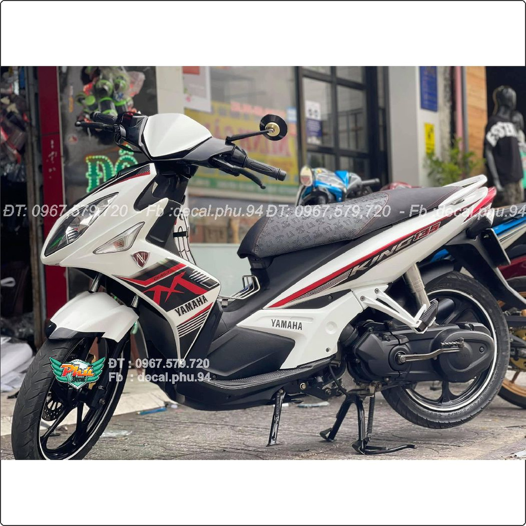Tem Rời Novo MX trắng đỏ đen (J)